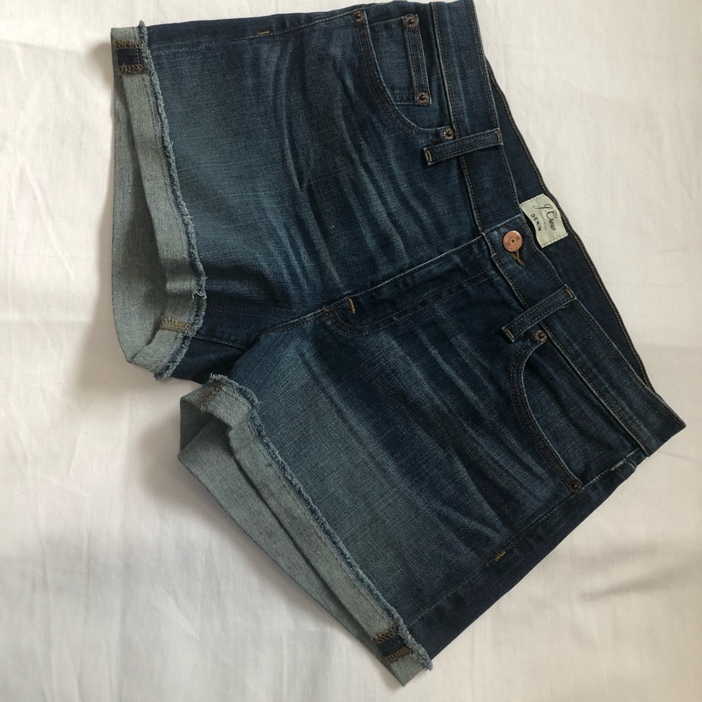 J crew | NWOT 3 inch cuff denim shorts